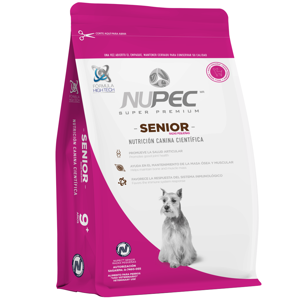 Nupec Senior Razas Pequeñas